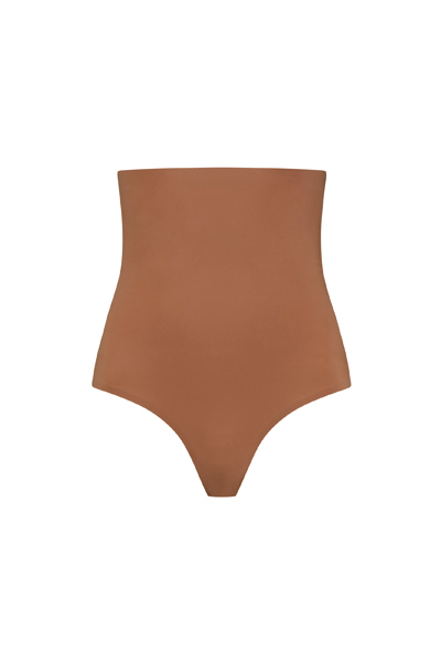 invisible thong light brown _Front