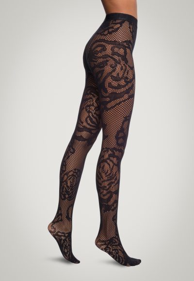 Net Roses Tights
